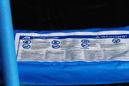 FA Sports Gartentrampolin mit Sicherheitsnetz Flyjump Monster II, blau, 366 cm, 1221 - 4