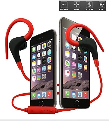 EASELISTEN Bluetooth Headphones, Noise Cancelling Wireless Bluetooth Headset 4. 1 Stereo Earbuds IPX5 Sweatproof Sports Headphones with Mic and 7 Hrs Play Time Fit for Running, Cycling, Gym, Travelling