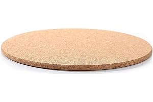 ZENZERO® - Dessous en liège - Épaisseur du dessous de plat 1 cm - Différentes tailles disponibles - Pièces 1 - à partir de (Ø22 cm)