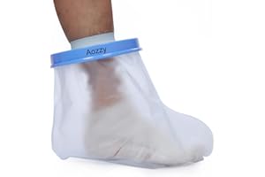 Aozzy Super impermeabile per gesso e protezione bendaggio Usato per Facendo doccia/bagno (piede adulto)