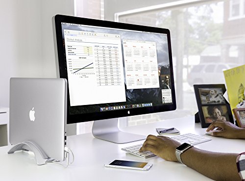 Twelve South 12-1505 BookArc Stand aus Stahl für Apple MacBook 12, MacBook Air 11/13, MacBook Pro 13/15, MacBook Pro Retina 13/15 - 6