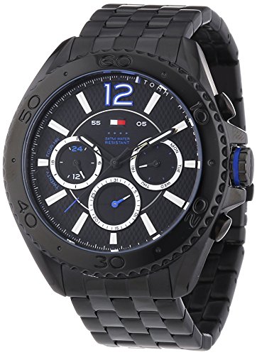 Tommy Hilfiger Watches Herren-Armbanduhr XL GRANT Analog Quarz Edelstahl beschichtet 1791033 Tommy Hilfiger Watches Herren-Armbanduhr XL GRANT Analog Quarz Edelstahl beschichtet 1791033