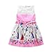 Produktbild Amlaiworld Baby Kinder Mädchen Cartoon Print Strap Kleid Plissee Freizeit Prinzessin Kleid (110, Rosa)