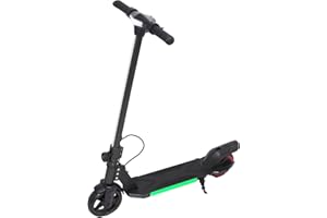 Hover-Pro Electric Scooter Kids Foldable Mobility Scooters E Bike With RGB LED Lights For Ages 6-12 Boys Girls | 3 Speed Modes | 6-10 KM Range Dual Braking System 150W Motor Gift for Children