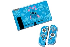 BAYINBROOK Hülle Kompatibel mit Switch NS, rutschfeste, Stoßfeste, Ultradünne Schutzhülle aus Weichem und Angenehmem TPU, Stoßfeste Abdeckung Case Kappen für Switch NS (E)