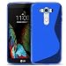 Produktbild LG G4c, Magna Hülle, Conie Mobile Ultra Slim Backcover Schutzhülle TPU Silikon Rückschale Cover in Blau