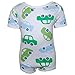 FIXONI - Infant Boys Short Sleeve cars, white-green - 74weiß-grün