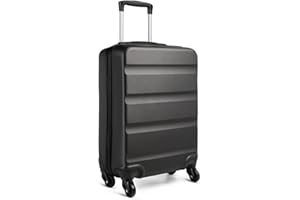 KONO Handgepäck Reisekoffer mit Rollen und TSA Schloss