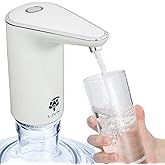 Livx Rechargeable Demijohn Water Pump New Generation Automatic Silver XHB-060