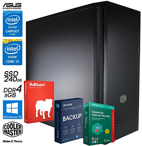 SNOGARD OFFICE LINE PROFESSIONAL Security PC | i5-7500 | 8GB | 2x2TB+240GBSSD | Kaspersky | Windows 10 Pro ESD | Direct X12 | USB 3+ | OnBoard Sound | Desktop-PC • Multimedia Computer