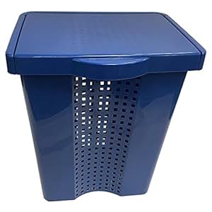 Wäschebox 60 Liter Kunststoff mit Deckel: Amazon.de: Küche & Haushalt