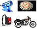 Auto Pearl Premium Quality Bike 3D LED Shadow Laser Light Royal Enfield Logo Set of 1 pcs. With Switch For - Royal Enfield Bullet 350 RS.399.00