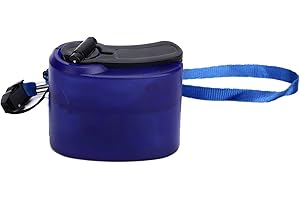 ‎HAOFY USB-Handkurbel-Telefon-Ladegerät, Tragbares Hand-Power-USB-Ladegerät für Outdoor-Wander-Camping(Blau)