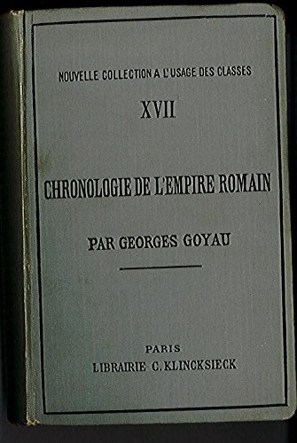 Chronologie de l'empire romain. gratuit Chronologie de l'empire romain. gratuit