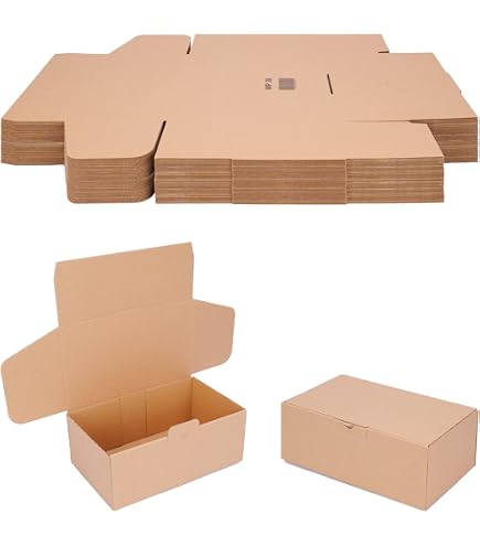 100 Stück Faltkartons 25x20x14 Cm – Stabile Versandkartons Für DHL, Hermes & Lagerung | Variable Höhe