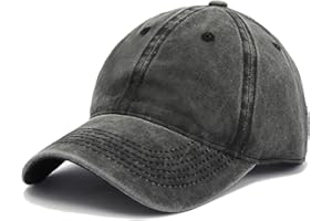 COZYAN Casquette de Baseball Coton Anti-Soleil Baseball Cap Hommes Femmes été Unisexe Réglable Casquettes Sport Casquette de Baseball pour Hommes Femme en Queue