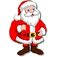 Bhai Please Santa Claus Fridge Magnet - Christmas Gift, Christmas Decor, Xmas Presents and Decoration - Secret Santa Gift