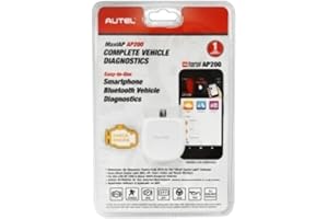 Autel Maxiap AP200 skaner OBD2 adapter Bluetooth ze wszystkimi diagnozami systemowymi, 19 funkcji specjalnych autovin (edycja Bluetooth Maxicom Mk808)