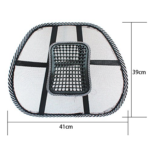 Sayou® rücken-kissen / auto rückenkissen / auto lordosenstütze für Autositz oder Bürostuhl (4 STÜCK) - 3