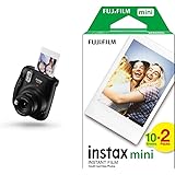 instax mini 11 Camera, Charcoal Gray & Mini Film, 20 Shot Pack