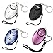 Produktbild 4xPersonal Alarm,Panikalarm Schlüsselanhänger Taschenalarm Sirene mit LED Light