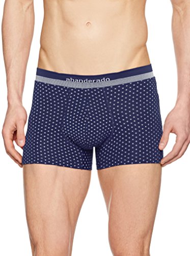 Abanderado Extra Suave Estilo Bóxers, Azul (Azul Marino Estrellas), L/52 para Hombre