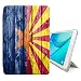 Produktbild FJCases Arizona The Grand Canyon State Holzmuster Flagge Smart Cover Tablet-Schutzhülle Hülle Tasche + Auto aufwachen / Schlaf Funktion für Samsung Galaxy Tab A 8.0" (2017) (T380/T385 Series)