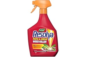 Resolva 20300515 Path & Drive Weed Killer 1L, Natural