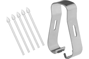 SUEEWE [5 PZS] Puntas de Repuesto de S Pen para Samsung Galaxy Tab S6 Lite/S7 FE/S9+ Plus/S8+ Plus/S9 Ultra/S8 Ultra/S7+ Plus/S9/S8/S7/S6, Puntas de Lápiz Stylus de Recambio con Herramienta, Blanco