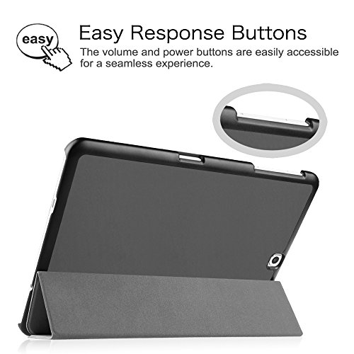 Fintie Samsung Galaxy Tab S2 9.7 Hülle Case – Ultra Schlank Superleicht Ständer Smart Shell Cover Schutzhülle Tasche mit Auto Schlaf / Wach Funktion für Samsung Galaxy Tab S2 T810N / T815N / T813N / T819N 24,6 cm (9,7 Zoll) Tablet-PC, Himmelgrau - 5