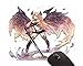 Price comparison product image Beautiful Girl Armor Dark Angel Olivia Granblue Fantasy Horns Sword Thighhighs Untsue Vila Wings mouse pad (22x18cm)