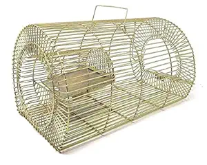 SM Enterprices Iron Trap, Trapper, Cage, Rat Catcher, Mouse Trapper, Rodent Cage - 12 x 8 INCH