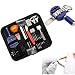Produktbild Tinpa 146pcs Uhrmacherwerkzeug Reparatur Set Uhrwerkzeug Uhren Werkzeug Uhrmacher in Nylontasche,Uhrmacherwerkzeug Uhr Werkzeug Tasche Reparatur Set Uhrwerkzeug Gehäuse Öffner