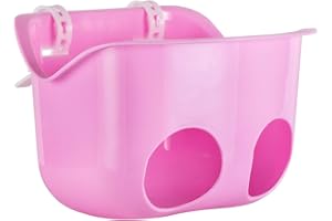 JOYSTAR Doll's Bike Seat - Attaches to Handlebars with Hook & Loop Attachment (Scooters Trikes & Bicycles), Kids Bike Accessories, Pink & Purple