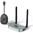 HDMI Wireless Transmitter and Receiver, YEHUA Wireless HDMI Extender 4K /5G,164FT/50M Wireless Screen Casting, Video Audio Streaming Neflix/TikTok/YouTube to HDTV/Beamer/Monitor