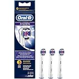 Oral-B 3D White - Set de 3 cabezal recambios para cepillo de dientes recargable, blanqueamiento diente por diente
