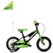 Produktbild Ghost Powerkid AL 12 night black/riot green/star white 2018 Kinderfahrrad