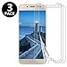 Produktbild VICKSONGS [3-Stück Schutzfolie für Samsung Galaxy J7 2017, Ultra Klar Displayschutzfolie für Samsung J7 Soft Displayschutz, Anti-Bläschen, Anti-Fingerabdruck, Anti-Öl - Nicht Glas