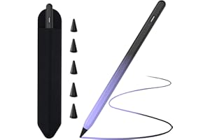 TQQ iPad Stift für Apple Pencil (2018-2023), 2.0 Stylus Pen mit Hochpräziser, Neigungserkennung & Palm-Ablehnung, für iPad 10/9/8/7/6 Generation/Pro 11"/12.9"/Air 3/4/5/Mini 5/6