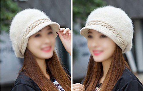 Leisial-Femme-Mode-Chapeau-dautomne-et-dhiver-Bonnet-en-Tricot-Chaud-Brets-pour-La-Neige-Voyage