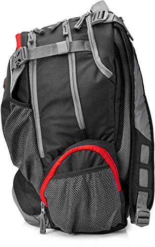 HP Full Featured (F8T76AA) Laptop Rucksack 43,9 cm (17,3 Zoll) schwarz/rot - 5