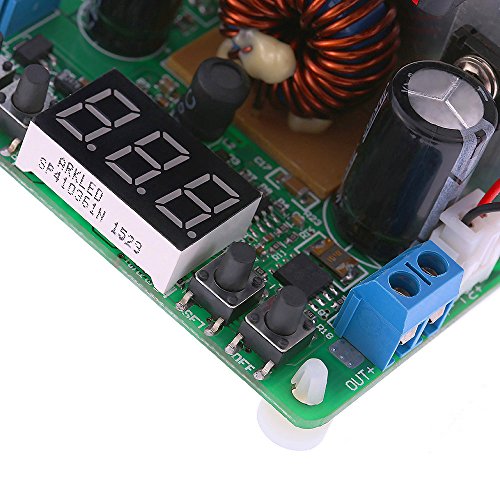 KKmoon Digital Programmierbare DC / DC Verstellbaren Step-Down Modul Konstantspannung Aktuelle Eingabe 6-40V Stromversorgung 0-38V - 5