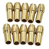 * 0.5-3.2mm pinza de taladro. Sharplace Juego De Portabrocas De Broca Helicoidal M Piezas de Automóvil Cortacésped Jardín Decor