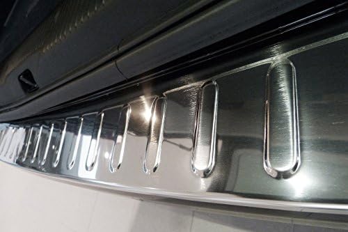 teileplus24 L538S Stainless steel bumper protector with 3D shape