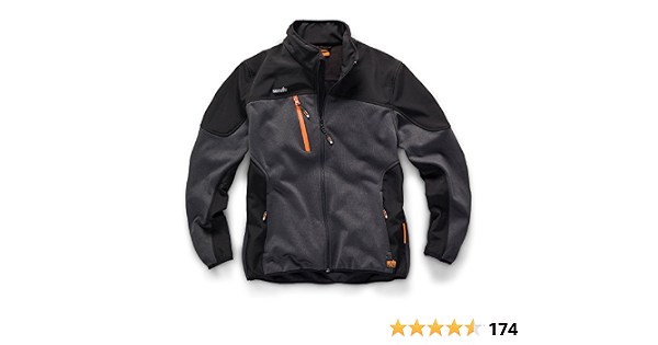 Trade Tech So ftshell Jacket Charcoal 