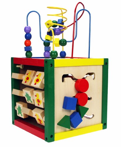 Wooden Toys Learning Activity Cube