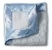SwaddleDesigns Stroller Blanket, Pastel Puff Circles (Pastel Blue)