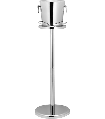 vin bouquet Fia 199 Supporto per Secchiello, in Acciaio Inox, Argento
