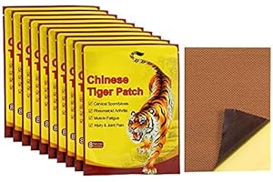 Yinhing 80pcs Pain Relief Patches, Tiger Soreness Relief Patch, Neck Back Pain Relief Patch, Plasters For Sore Muscles, Back Pain and Stiffness, Patches For Muscle Pain