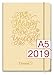 Produktbild Chäff-Timer Premium A5 Kalender 2019 [Champagner] 12 Monate Jan-Dez 2019 - Gummiband, Einstecktasche - Terminkalender mit Wochenplaner - Organizer - Wochenkalender